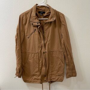 Forever 21 utility jacket brown medium